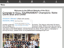 Tablet Screenshot of glll.org